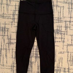 Lululemon wonder under high waist leggings